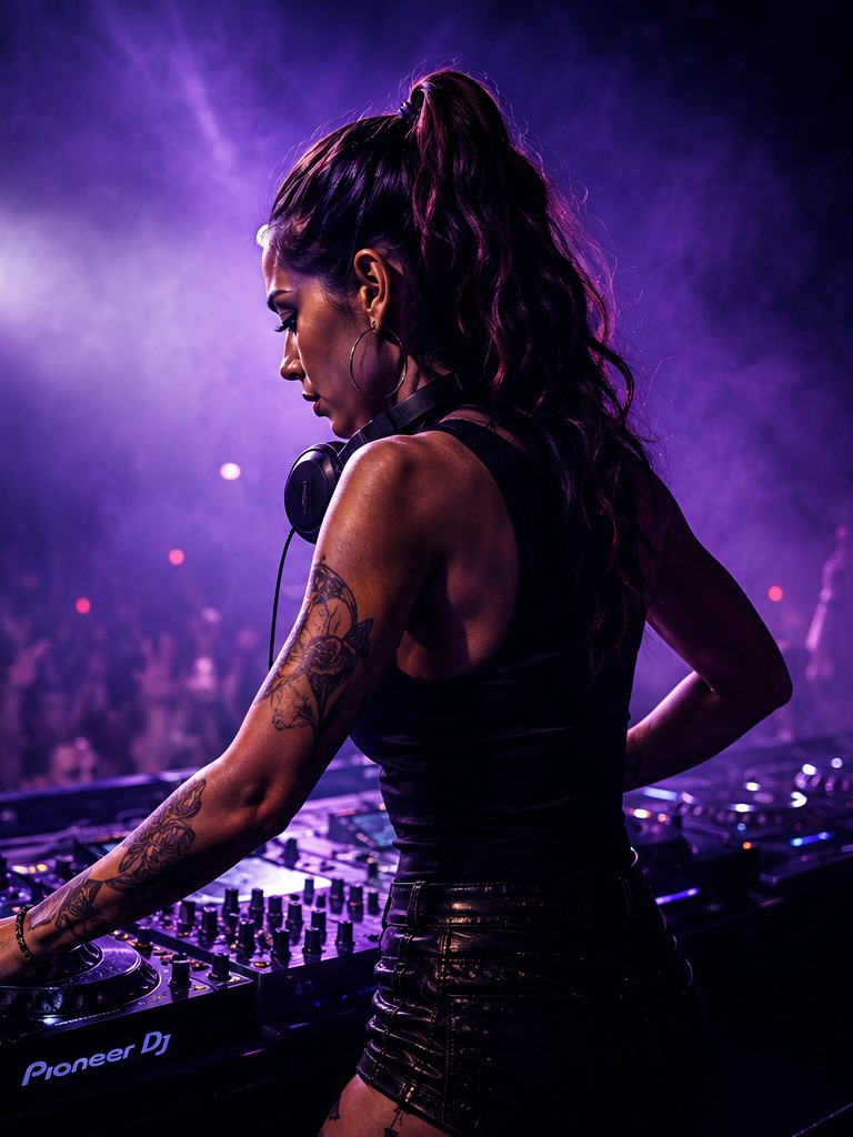 Paris Nox live am DJ-Pult